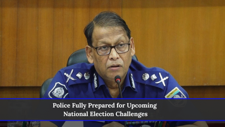 Police Fully Prepared for Upcoming National Election Challenges
