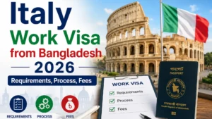 Italy Work Visa from Bangladesh 2026