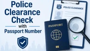 Police Clearance Check with Passport Number