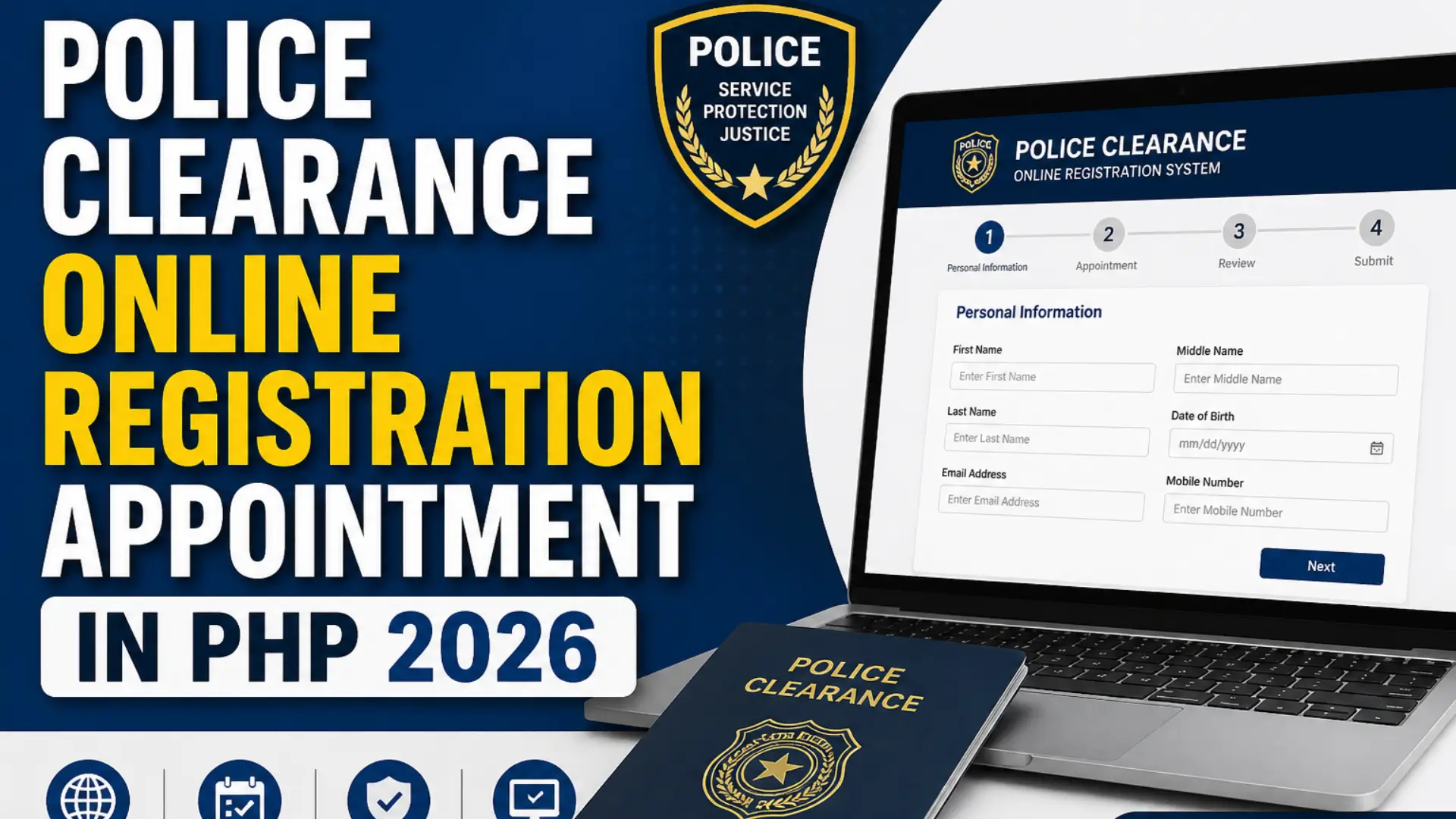Police Clearance Online Registration Appointment In PHP 2026