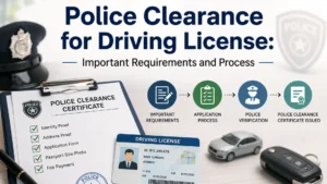 Police Clearance for Driving License: Important Requirements and Process