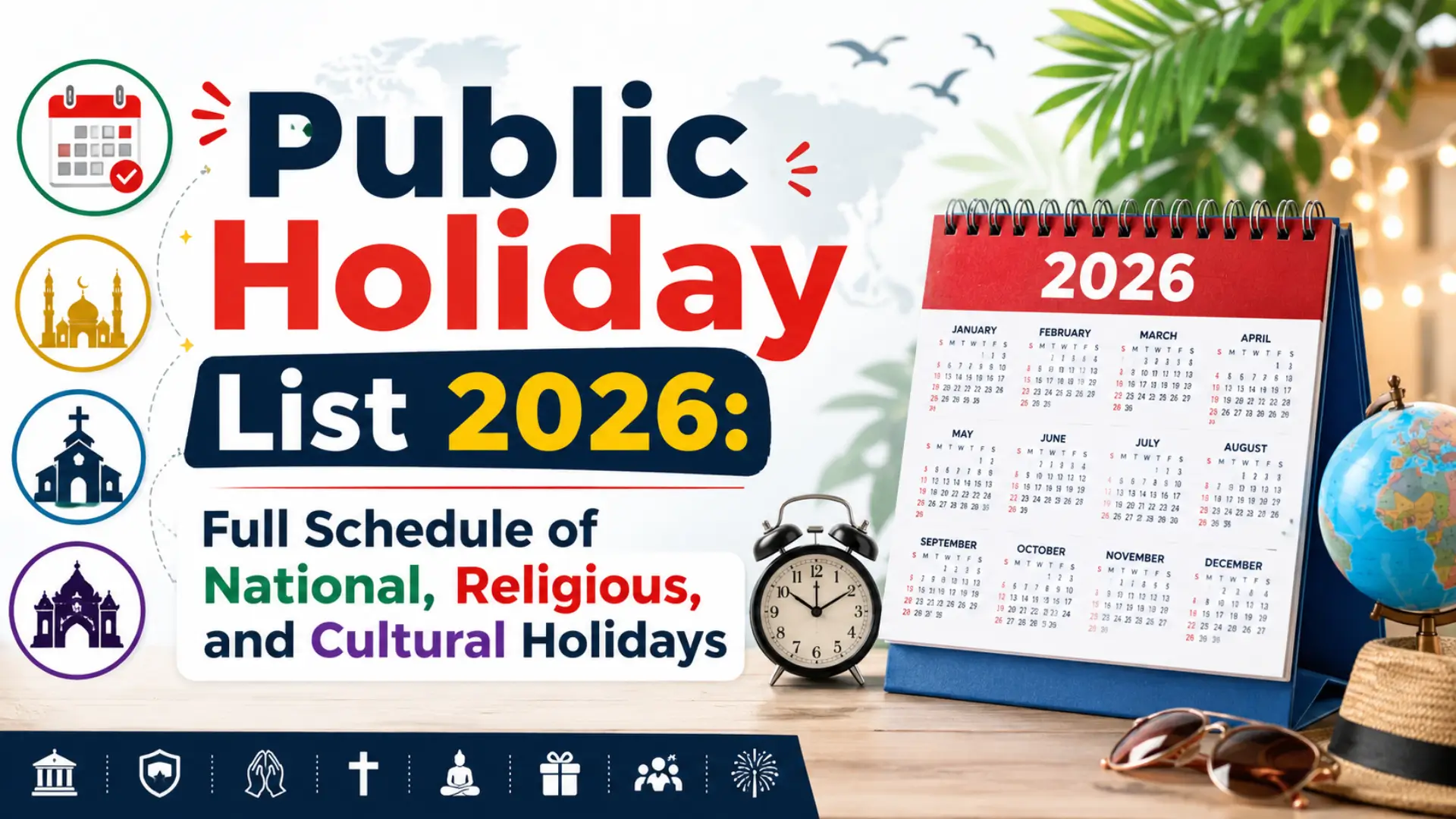 Public Holiday List 2026
