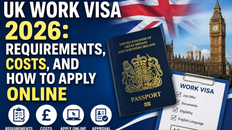 UK Work Visa 2026: Requirements, Costs, and How to Apply Online